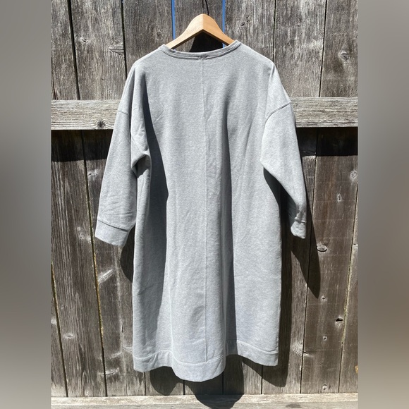 ICHI - Gray Midi fleece Dress Ichi Antiquites - Picture 2 of 11